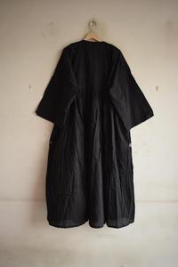 Robe longue brodée |   Robe en coton faite à la main |   Robe bohème ample |   Robe d'été ethnique |   Robe afghane à col en V - Product Image 2