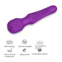Silikon-Massagegerät USB-Aufladbar Körperentspannung Leistungsstarkes Silikonprodukt