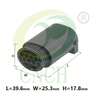 1-1534229-1 สำหรับ Audi BMW และ Benz ขั้วต่อระบบช่วยเปลี่ยน<span class=keywords><strong>เลน</strong></span> ระบบเรดาร์ถอยหลัง ปลั๊ก 115342291 - Product Image 2
