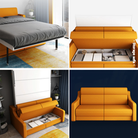 Lit escamotable avec mécanisme de canapé pliant Ensemble de lit escamotable Quincaillerie pour chambre à coucher