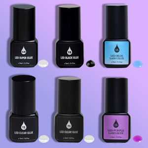 Màu Xanh UV Lash keo nhãn hiệu riêng 7-9 tuần kéo dài nhanh khô chuyên nghiệp 1 giây UV LED Lash keo Hàn Quốc UV - Product Image 6