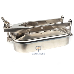 Réservoir sous pression en acier inoxydable de qualité alimentaire <span class=keywords><strong>YAF</strong></span> modèle 1 bar avec trou de porte d'accès rectangulaire pour les services de fabrication - Product Image 6
