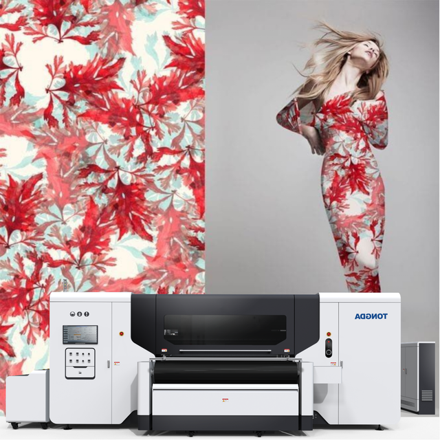 TONGDA TD1832 High-Speed Digital Printing Equipment with Reactive/Acid Ink for Silk/Wool Luxury Fabrics
