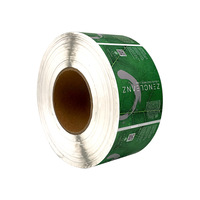 Autocollant en vinyle transparent imperméable personnalisé avec logo PP pour emballage de pots, idéal pour sirops contre la toux, parfums et bouteilles de boisson – Produit privé durable