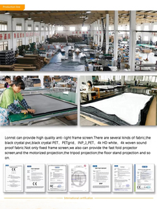 <span class=keywords><strong>Écran</strong></span> <span class=keywords><strong>de</strong></span> <span class=keywords><strong>projection</strong></span> <span class=keywords><strong>motorisé</strong></span> ALR à tension par languettes, compatible 4K 1080P 3D, <span class=keywords><strong>sans</strong></span> <span class=keywords><strong>fil</strong></span>, boîtier en fer pour home cinéma - Product Image 3