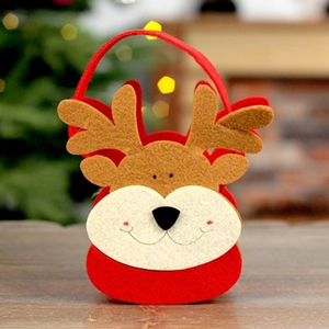 New Design <b>Felt</b> Christmas Gift Bag Popular Style for Festivals and Decorations - Product Image 3