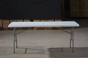 Factory Direct Durable HDPE Plastic Outdoor <strong>Folding</strong> <strong>Table</strong> Sturdy Portable Design for Modern <strong>Dining</strong> Foldable Modern Outdoor - Product Image 3