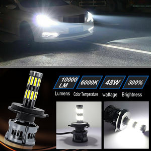 Ampoule de phare LED haute puissance 40W 4000 Lm à 20 faces H1 H3 H7 H4 9005 9006, étanche, pour voitures et camions universels - Product Image 5