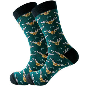 कम मोक थोक क्रिसमस मोक मैन ड्रेस सॉकन शीतकालीन क्रू कॉटन 2023 नए साल की छुट्टी उपहार - Product Image 6