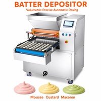 Machine à macarons commerciale, déposeur automatique de macarons, acier inoxydable, écran tactile, pour pâtisserie