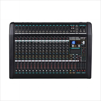 Demao Console de mixage de haute qualité, mixeur audio vidéo numérique professionnel, mixeur de son à 16 canaux avec regroupement de bandes 48V 99DSP