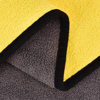 Venta caliente 600gsm Paño de microfibra de secado rápido Grueso 600gsm Toalla de microfibra para lavado de autos Paño de microfibra Lavado de autos