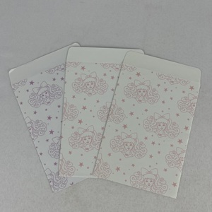 Enveloppe d'expédition biodégradable en papier kraft blanc personnalisable, à fermeture automatique et facile à déchirer - Product Image 1