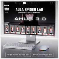 Clavier mécanique filaire AULA AG63 à déclenchement rapide, à effet Hall, 32K Polling, RT 0,001 mm, en aluminium, magnétique, pour FPS et Esports