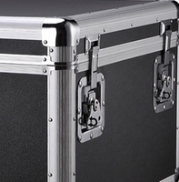 Valise de transport en aluminium personnalisable de haute qualité, portable, avec serrure, pour équipement et outils