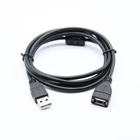 Câble adaptateur USB 2.0 haute vitesse mâle vers femelle M F 1m Câble d'extension intelligent Câble de données Câble USB avec fonction intelligente