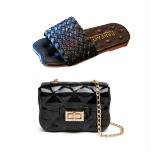 Grosir Indah Sandal Anak-anak Modis untuk Musim Panas Sandal Pantai Datar untuk Anak Perempuan dengan Dompet - Product Image 4