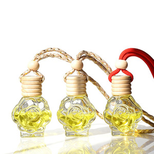 Wholesale 5ml 10ml 15ml Air Fresher Glass <strong>Car</strong> <strong>Diffuser</strong> Perfume Bottle Empty Glass <strong>Refillable</strong> Fragrance Diffusion glass bottle - Product Image 3