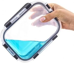Ensemble de 12 contenants alimentaires en verre avec couvercles à fermeture hermétique améliorés, personnalisables et très demandés - Product Image 3