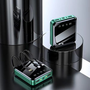 Nouveauté, vente flash, chargeur <span class=keywords><strong>portable</strong></span> à charge rapide, banques d'alimentation 4 en 1 avec câbles intégrés, banque d'alimentation 10000mAh - Product Image 6