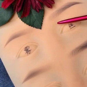 Piel de Silicona 3D para Práctica de Maquillaje Permanente, Delineado de Cejas y Microblading - Product Image 2