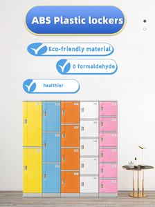 خزانة تخزين لحقيبة الطالب، خزانة تخزين من البلاستيك ABS للفصول الدراسية، خزانة تخزين خارجية مقاومة للماء للمدارس الابتدائية - Product Image 2