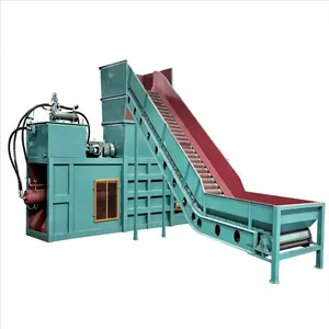 CE used clothes and textile compress baler machine hay and straw baler machine price used baler machine