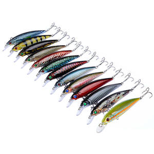 Señuelos de Pesca Minnow de 11 cm, <span class=keywords><strong>Precio</strong></span> de Fábrica al por Mayor, Señuelos de Pesca Minnow Duros en Venta - Product Image 1