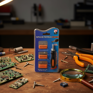 Set di cacciaviti combinati MNJ da 12 pezzi con punte per strumenti di riparazione di precisione - Product Image 3