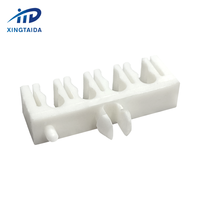 Plug in 3mm Fiber Optical Bracket Routing Cable Clip 4 Slot Wire Clamps 94v-0 Cable Clamps Drop Cable Management