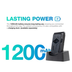 Teléfono Inteligente Resistente AGM M10 4G con Tapa, 48MB+128MB, 1200mAh, Pantalla Grande de 2.4 Pulgadas, Teclado Grande, SOS, Banda Global, Ecológico, Doble SIM - Product Image 6