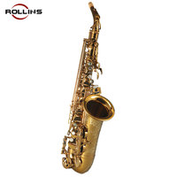 Professional Bare Copper Brass Body RSA-X7 Alto Baritone Saxophone