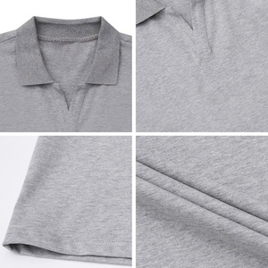 <span class=keywords><strong>T</strong></span>-<span class=keywords><strong>Shirt</strong></span> per il produttore Logo ricamato di alta qualità in bianco Unisex Polo stampa su misura <span class=keywords><strong>T</strong></span>-<span class=keywords><strong>Shirt</strong></span> cotone <span class=keywords><strong>scollo</strong></span> a <span class=keywords><strong>V</strong></span> magliette uomo - Product Image 4