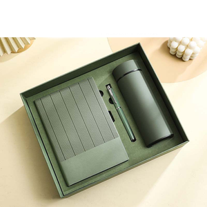 Idea promozionale di lusso <span class=keywords><strong>per</strong></span> gli uomini Set Regalo Cajas De Regalo penna taccuino con penna Thermos Set Regalo aziendale - Product Image 3