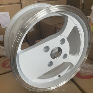 Rines de Aleación de Aluminio para Automóvil Sainbo, F70304, 13x5.5, 14x6, 16x7, 16x8.5, 4x100, 4x108, 4x114.3, 5x100, Bronce, Plata, Negro, Blanco, Borde Mecanizado - Product Image 2