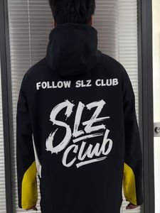 Chaqueta impermeable <span class=keywords><strong>de</strong></span> manga completa <span class=keywords><strong>de</strong></span> alta calidad personalizada directa <span class=keywords><strong>de</strong></span> fábrica, chaqueta cortavientos con capucha <span class=keywords><strong>de</strong></span> <span class=keywords><strong>tipo</strong></span> suelto para hombre con logotipo personalizado - Product Image 5