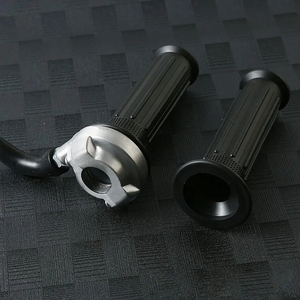 Empuñadura de acelerador para motocicleta, empuñadura de montaje de acelerador para motocicleta, empuñaduras antideslizantes para manillar de acelerador, mano giratoria - Product Image 4