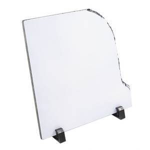 Plaque en pierre de calcaire polie sculptée et peinte 20x20 cm pour sublimation, statue d'ange, décoration intérieure pour cadeaux photo - Product Image 2