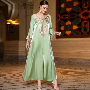 Abaya – robes musulmanes 2022 coton, vêtements islamiques ethniques pour femmes, Kaftan en dentelle, <span class=keywords><strong>grande</strong></span> <span class=keywords><strong>taille</strong></span>, vêtements turcs modeste, vente en gros, nouvelle collection - Product Image 5