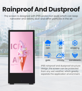 Pantalla Táctil Capacitiva 4K a Todo Color Tipo A Vertical, Video Wall para Exteriores, Señalización Digital con SDK para Ascensores de Autoservicio de Alta Visibilidad - Product Image 5