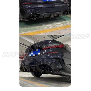 Kit de Silenciador de Escape Trasero de Acero Inoxidable para BMW Serie 3 G20 G28 2020-2022, Pieza de Modificación del Revestimiento del Escape Trasero - Product Image 6