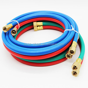 <span class=keywords><strong>Tuyau</strong></span> <span class=keywords><strong>de</strong></span> <span class=keywords><strong>gaz</strong></span> en caoutchouc double soudé 1/4'' x 100FT WP 300psi pour découpe - Product Image 5