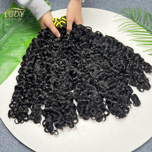 בורמזית מתולתל כפול מסולסל סיטוני גולמי טבעי סיטוני rigin coles שיער אנושי מתולתל - Product Image 3