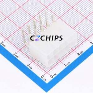 X9357WR-2x05-N2SN Wire-to-Board Pin Header Bent Lead Through Hole,P=4.2mm Connector 2x5P 4.2mm Right Angle Insert 10P - Product Image 1