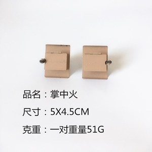 Truco de magia con efecto de llama Magic Base Palm Fire 5X4.5Cm para espectáculos en escenario, juguete para fiestas - Product Image 2