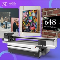 Impresora UV de Cama Plana MTuTech UV 2513, Impresora UV de Gran Formato, Impresión Directa en Madera, Vidrio, Metal y Acrílico