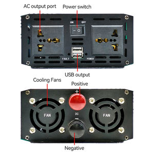 2000W 1000W 500W 300W 正弦波 12V <span class=keywords><strong>220V</strong></span> パワーインバーター コンバーター 単相 車載インバーター オフグリッド - Product Image 3