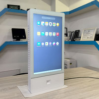 Kiosco de Autoservicio con Código QR para Pedidos en Restaurantes, Montado en la Pared, de 27 Pulgadas