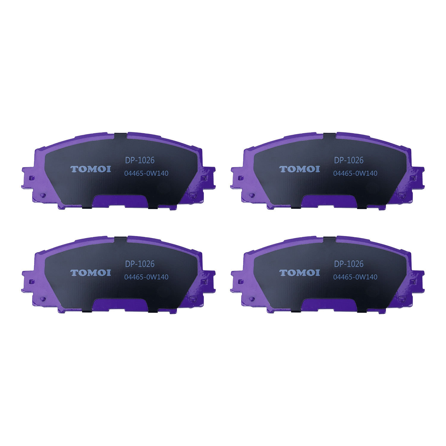 MASUMA TOMOI DP-1026 04465-0W140 Auto Brake Ceramic Discs