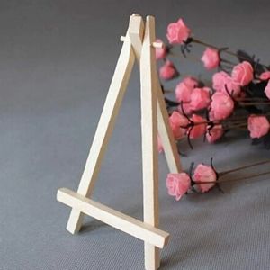 子供と学生のための木製絵画イーゼルミニポータブル木製ディスプレイイーゼルスタンド - Product Image 2